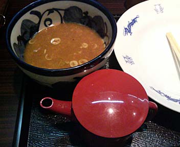 フジヤマ製麺　高田馬場店／割スープ