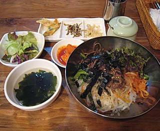 豚焼肉専門 本格韓国料理 ヤンバン家2号店 豚才／プルコギビビンパ定食