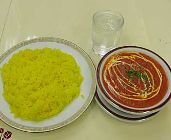 インド料理 グレートインディア　高田馬場店／GREAT INDIA／フィッシュバターマサラ +サフランライス