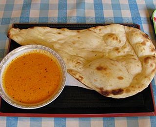 インド料理 ベナレス／VANARAS／バターチキンカレーとナン