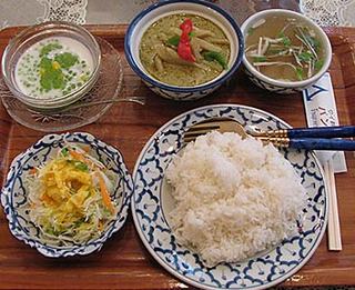 タイ料理店 バンコク／グリーンカレー