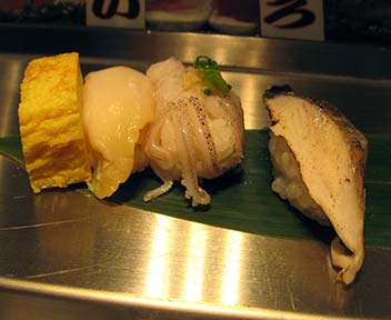 立喰い寿司 魚がし日本一　高田馬場店／ランチセット