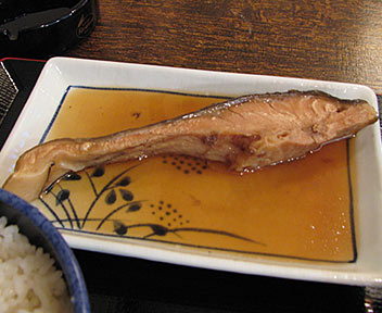 あづま寿司／煮魚定食 つぼ鯛