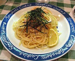 田舎料理・おにぎり 寿美／タラコスパゲッティ