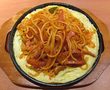 なつかしのナポリタン（鉄板）
