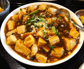 麻婆豆腐定食