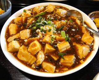 CHINESE FOOD あいらくてい／麻婆豆腐定食