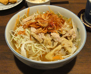 インドネシア風鳥のスープかけご飯／おかかマヨ