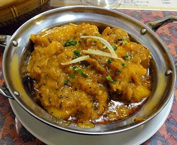 インド・ネパール レストラン ジェイ ガネシャ／JAY GANESHA／アルーゴビカレー／Aloogobi Curry
