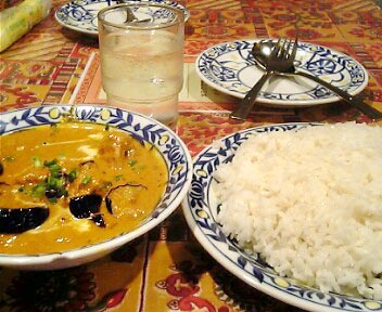 インド料理 マラバール(MALABAR)／マチリベンガン（魚と茄子のミックスカレー）
