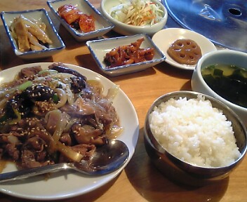 炭火焼肉・韓国家庭料理 太極旗／プルゴキ